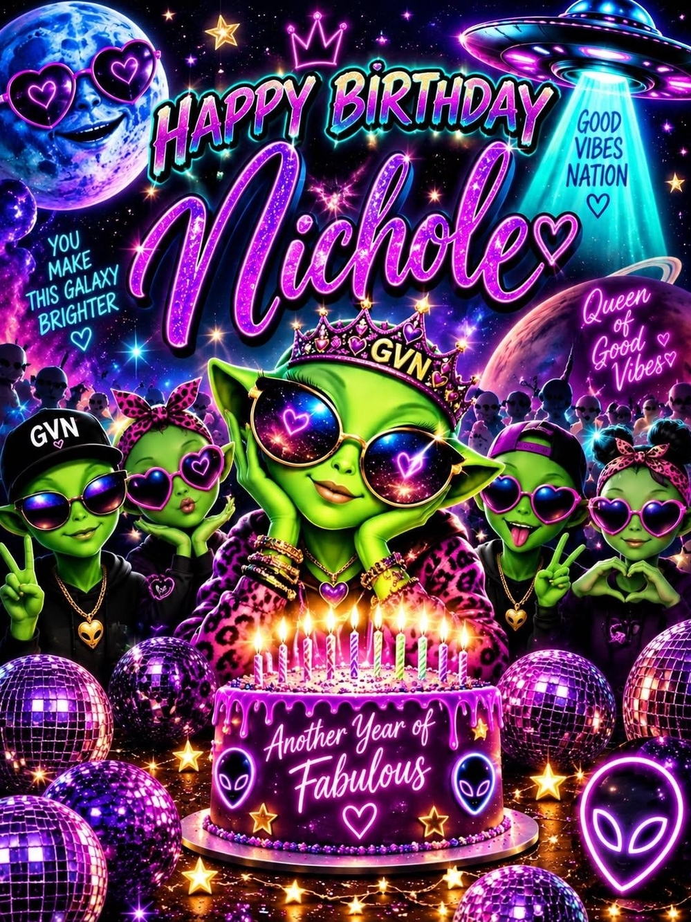 Birthday Surprise For 'Nichole'